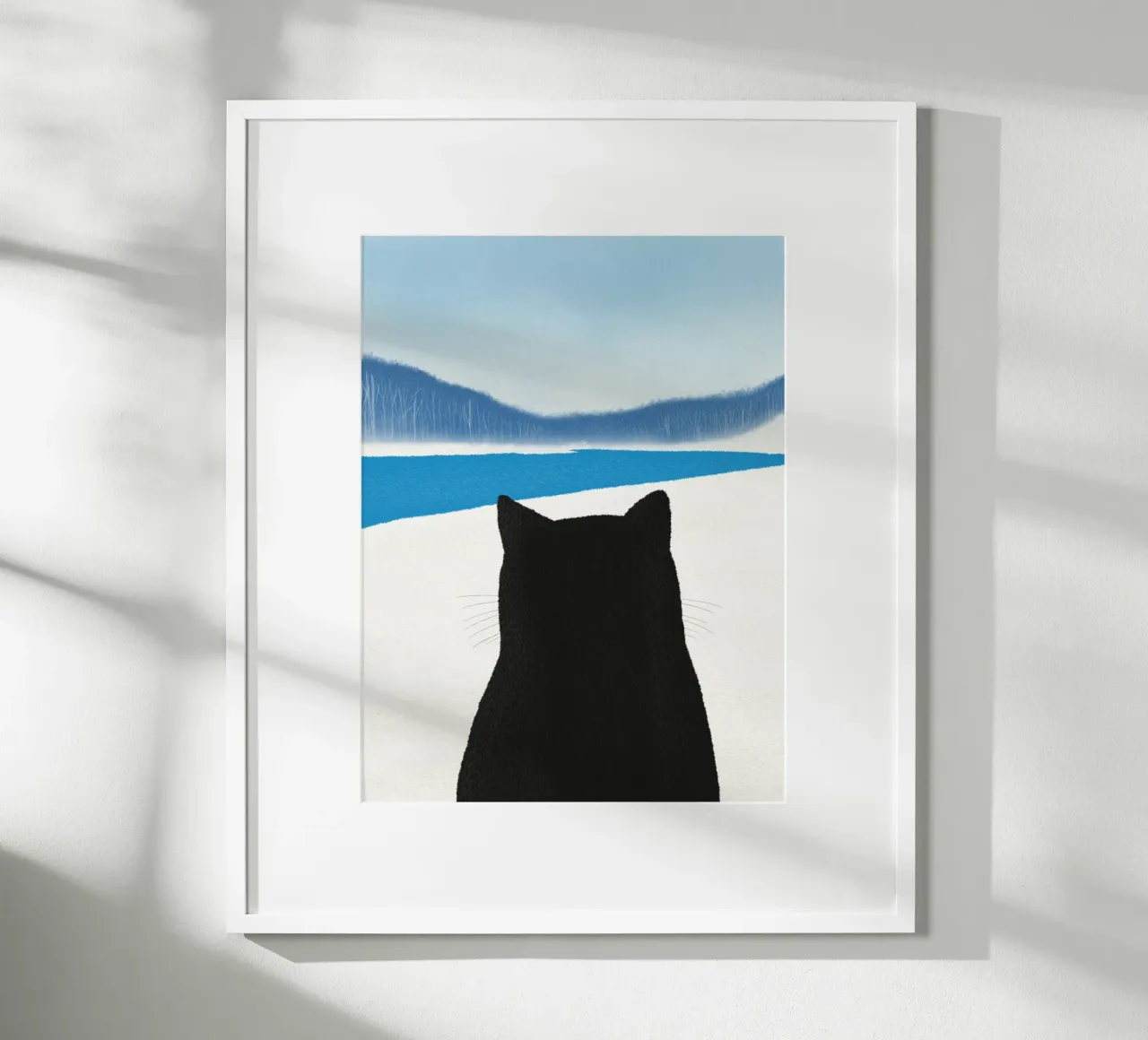 Fur portrait Poster von Little Dean