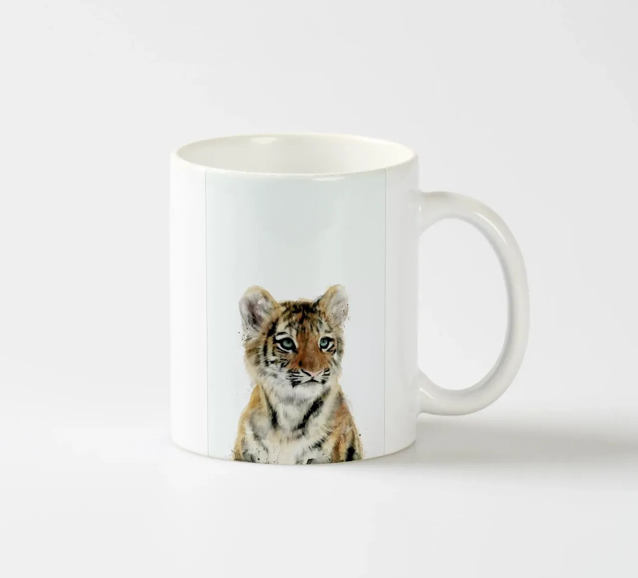 Little Tiger tazza in ceramica da Amy Hamilton