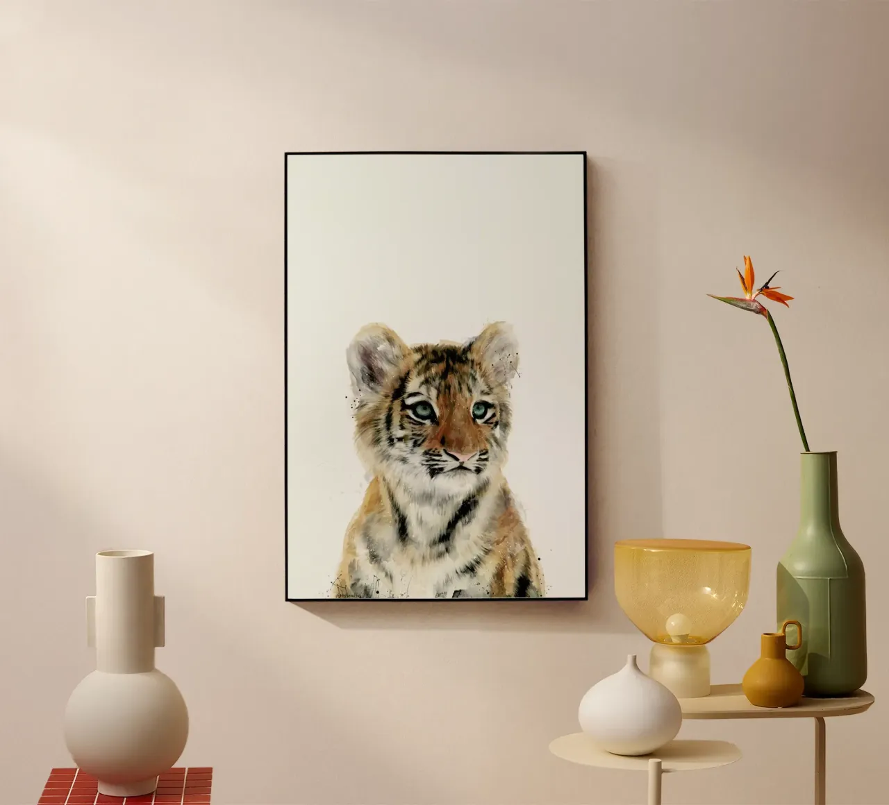 Little Tiger plexiglass da Amy Hamilton