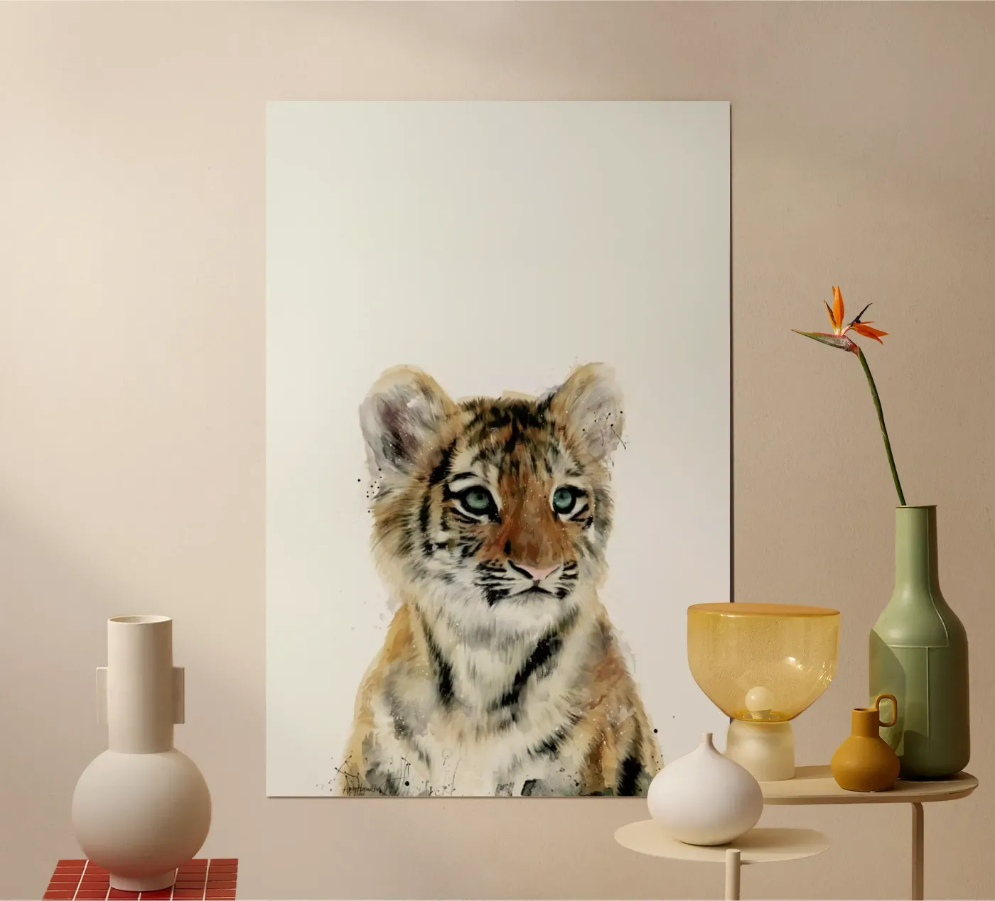 Little Tiger poster da Amy Hamilton