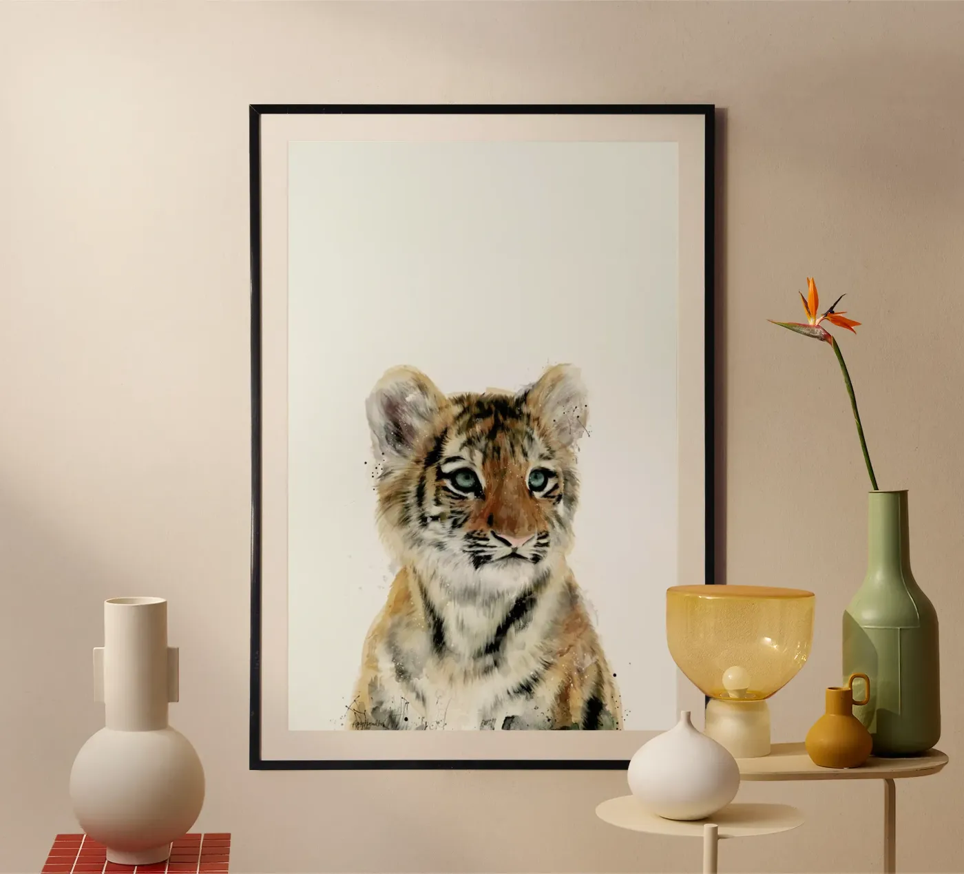 Little Tiger poster da Amy Hamilton