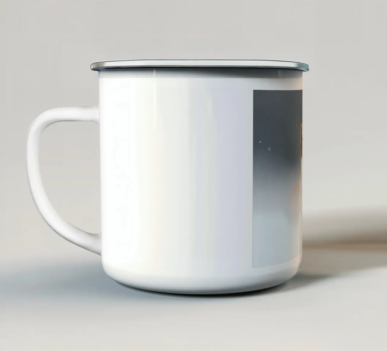 Poster d'animaux 84 mug en émail de Korrie Lane