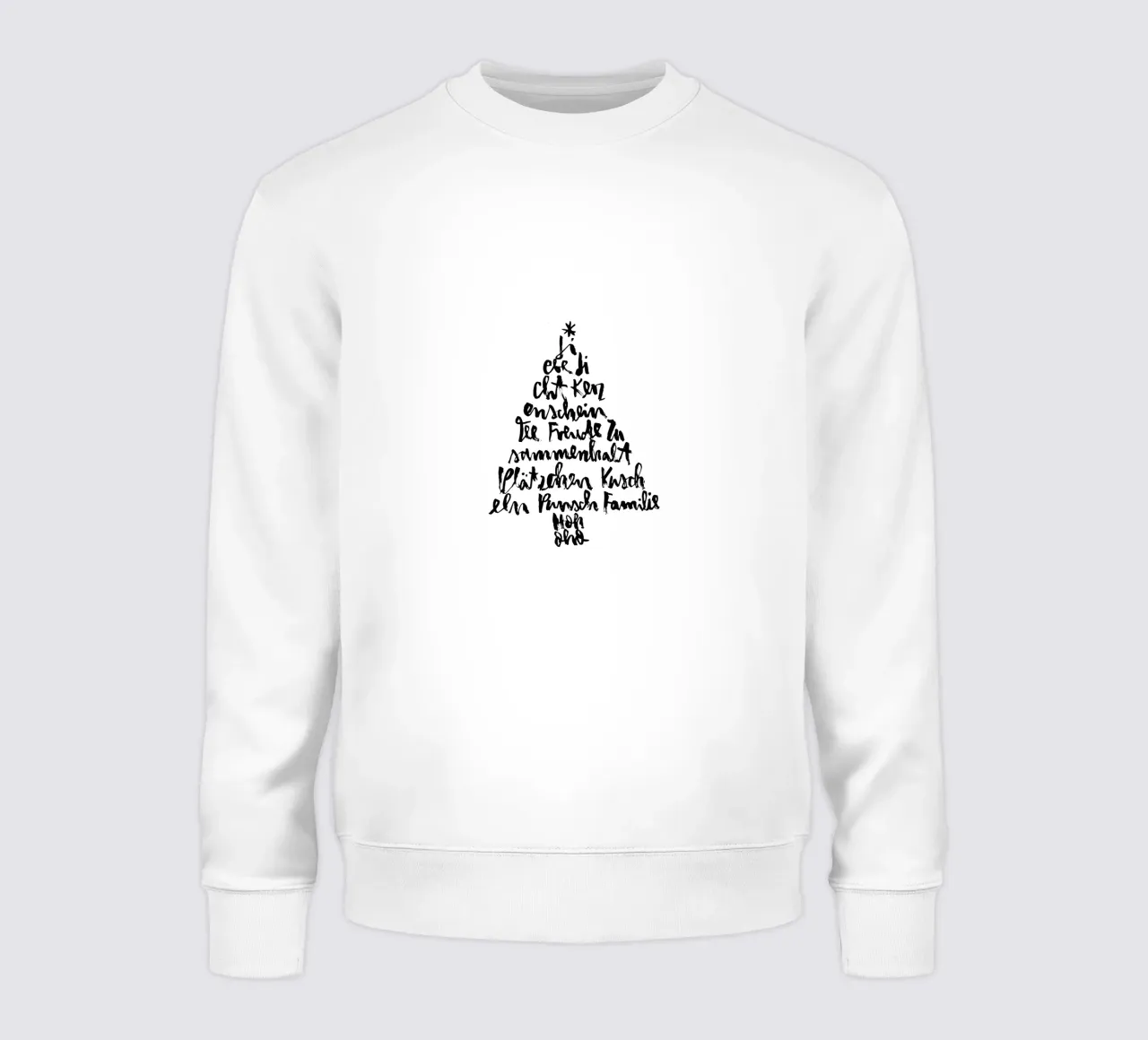 Tannenbaum felpa da Brushmeetspaper