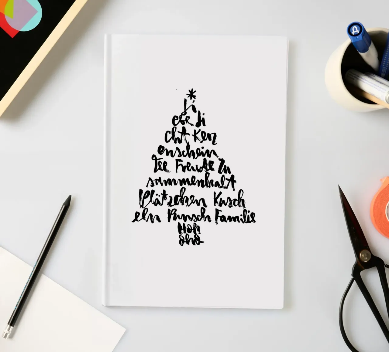 Tannenbaum notebook by Brushmeetspaper