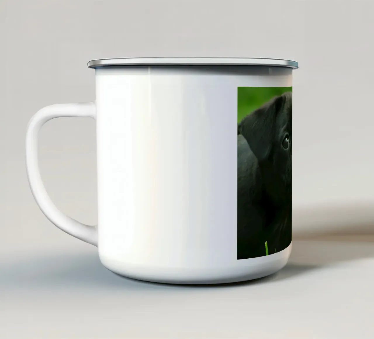 Poster animali 91 tazza in smalto da Korrie Lane