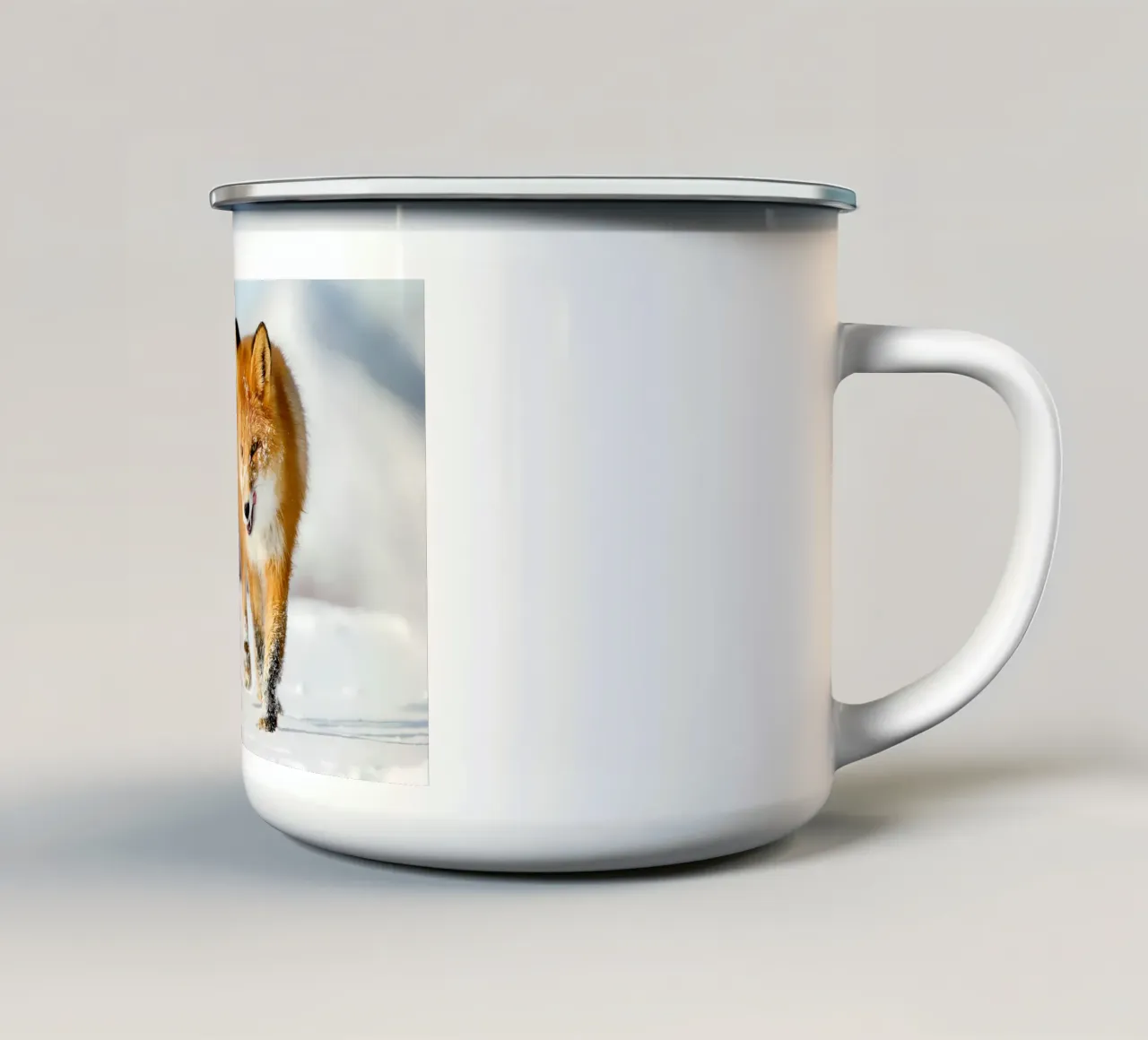 Poster animali 93 tazza in smalto da Korrie Lane