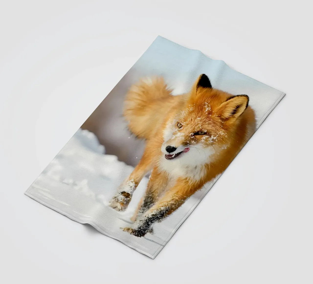 Animal poster 93 fleece blanket by Korrie Lane