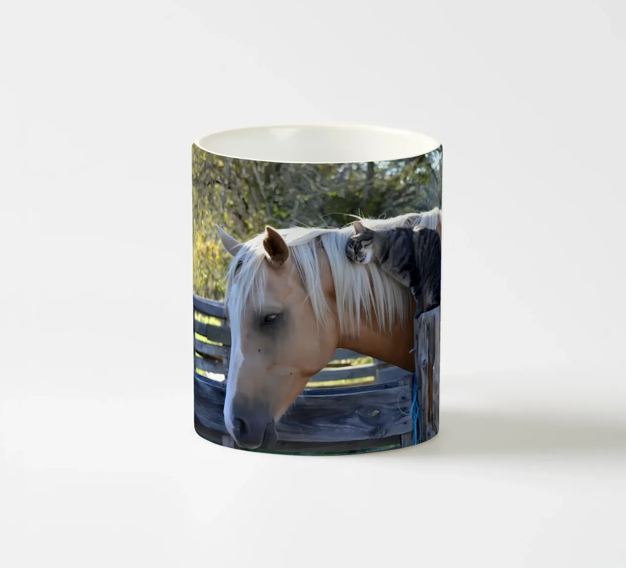 Animal poster 97 ceramic mug by Korrie Lane