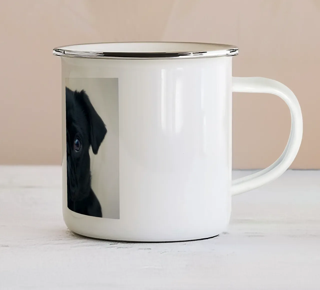 Poster animali 99 tazza in smalto da Korrie Lane