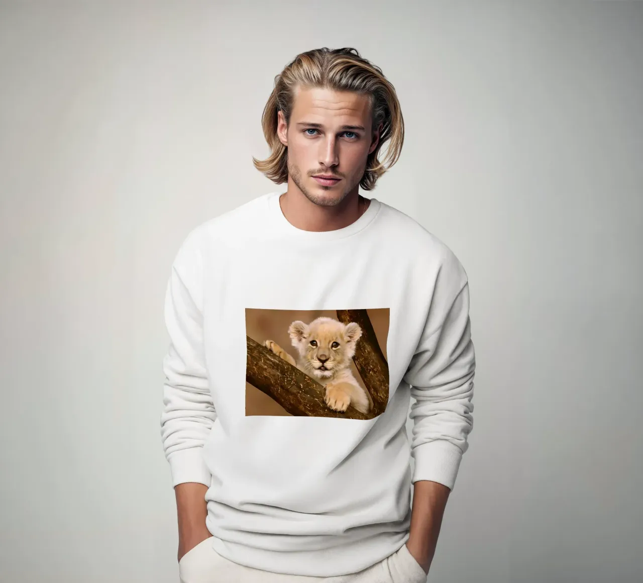 Dierenposter 100 sweatshirt van Korrie Lane