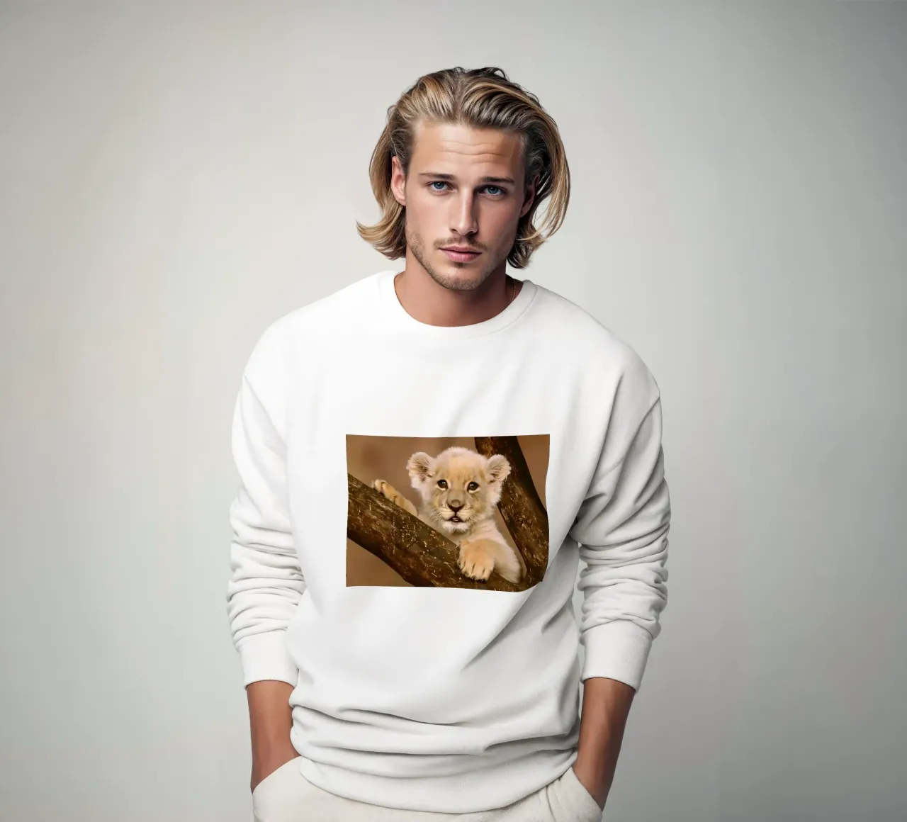 Dierenposter 100 sweatshirt van Korrie Lane