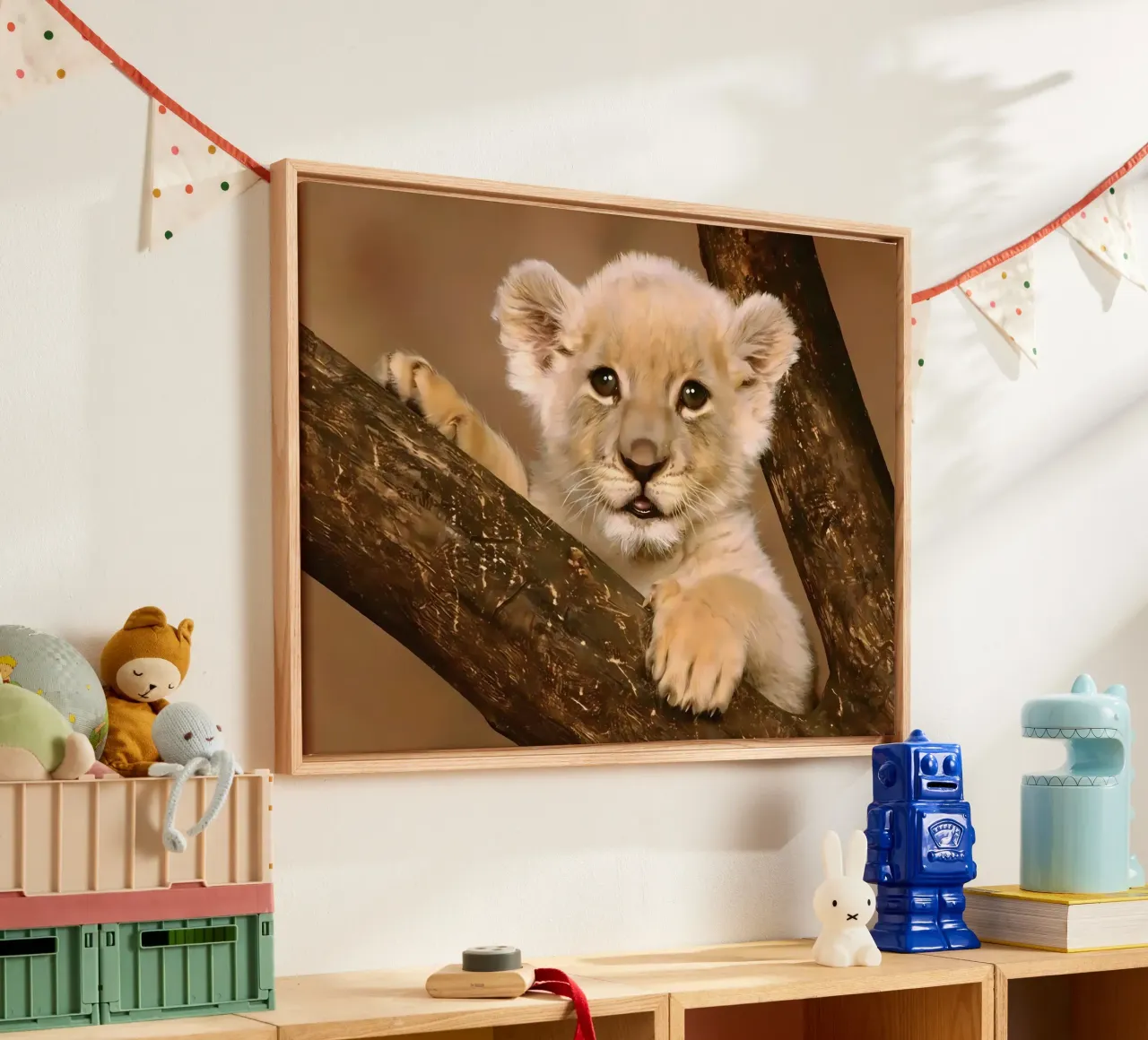 Dierenposter 100 acryl van Korrie Lane