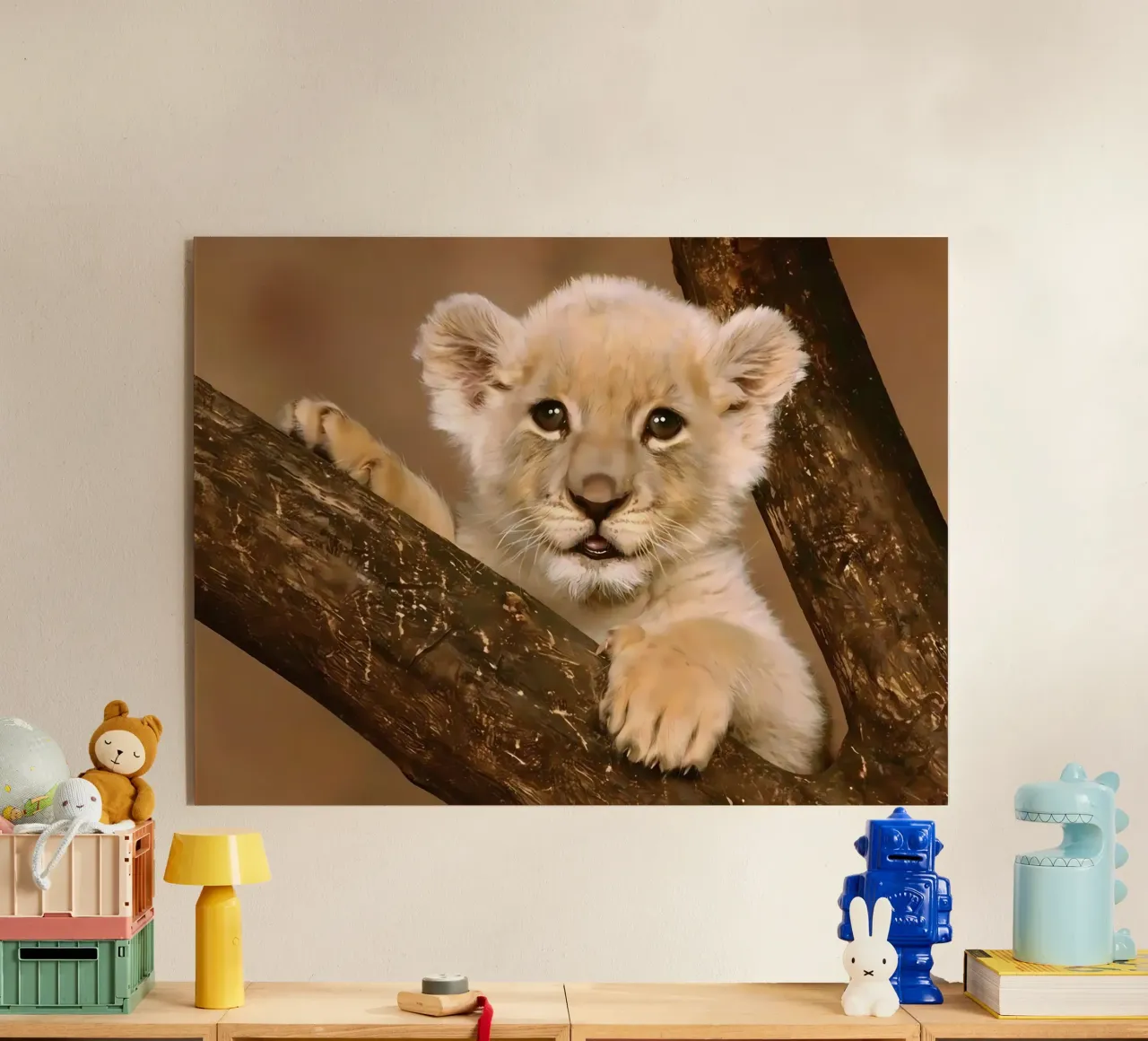 Dierenposter 100 acryl van Korrie Lane