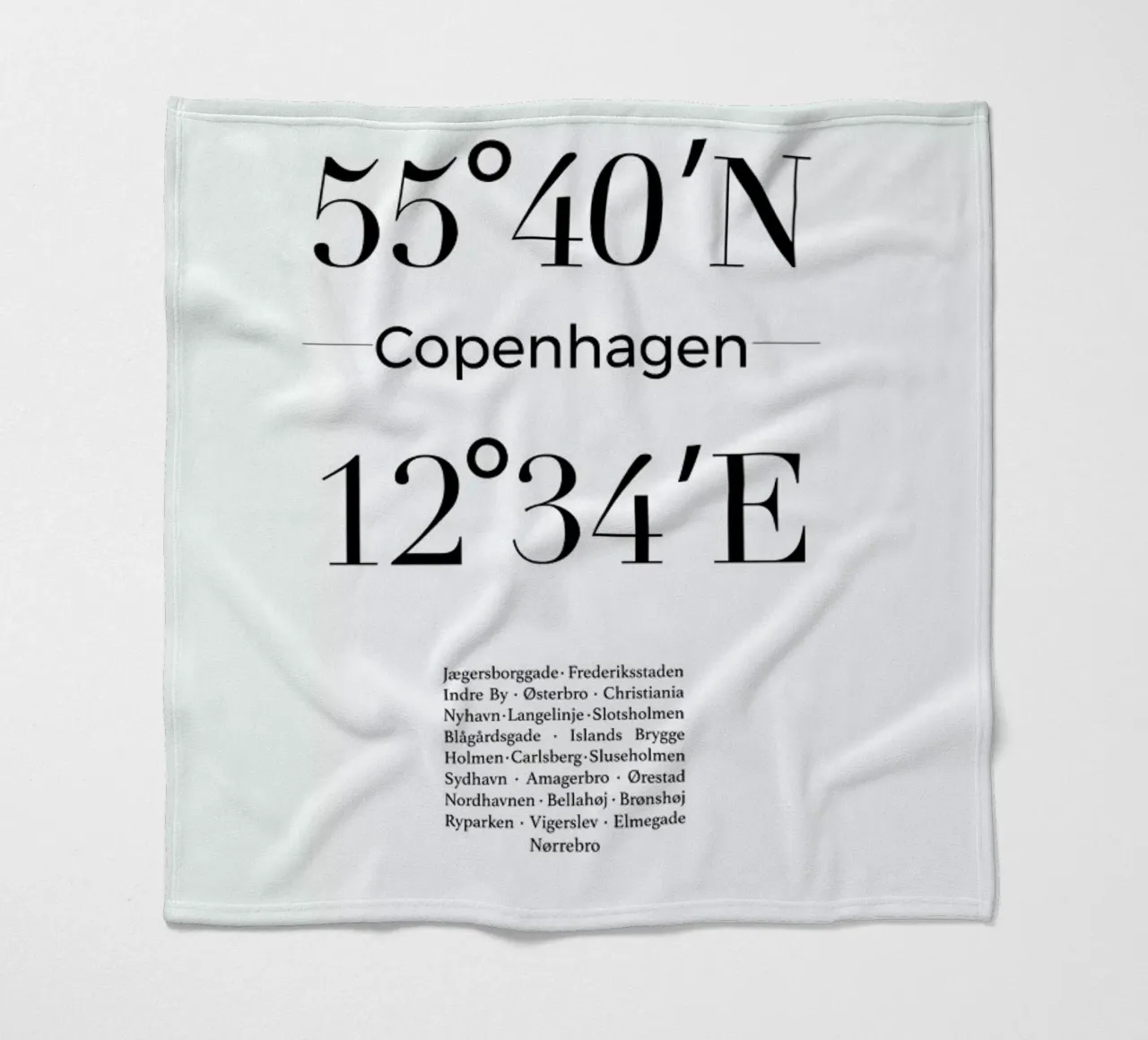 Copenhagen coperta in pile da Studio One