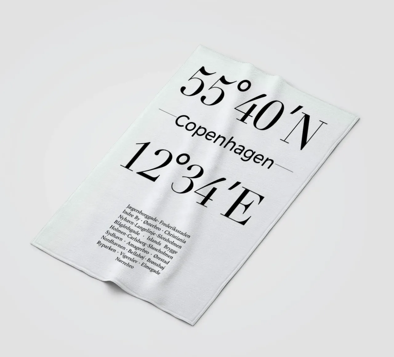 Copenhagen coperta in pile da Studio One
