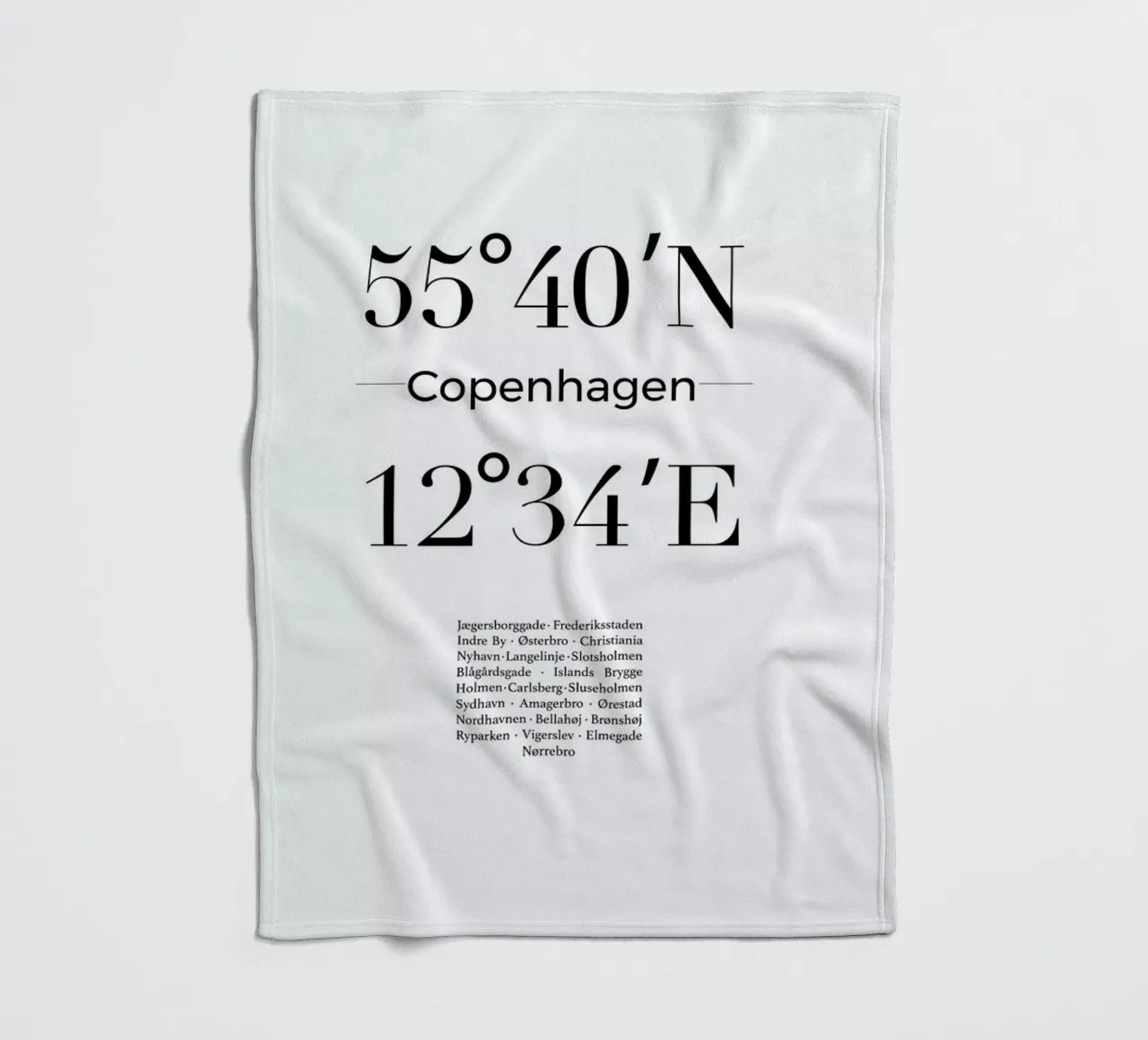 Copenhagen coperta in pile da Studio One