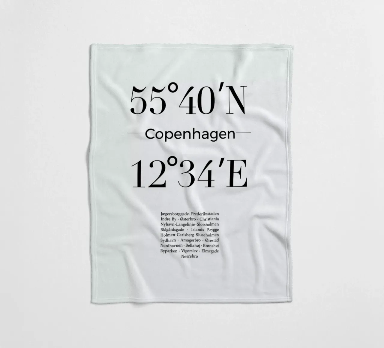 Copenhagen coperta in pile da Studio One