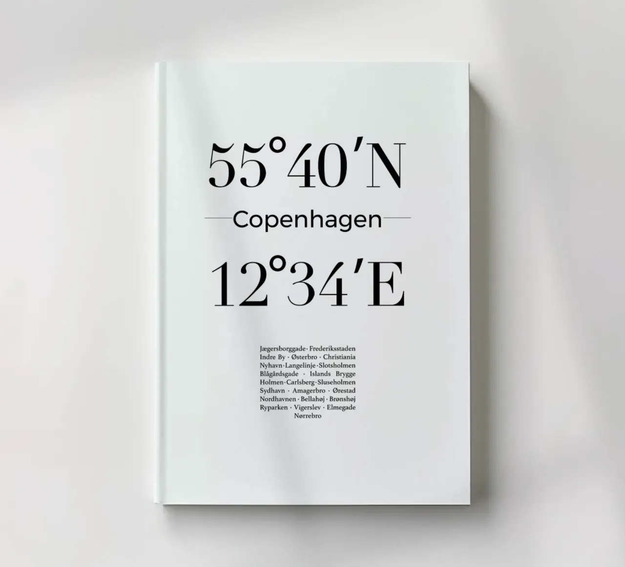 Copenhagen notebook by Studio One