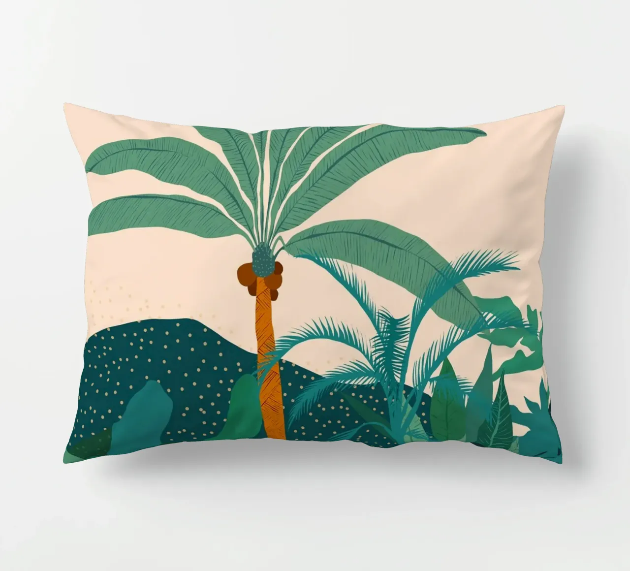 Palm Vibes Natura tropicale Giungla Foresta vintage cuscino da 83oranges