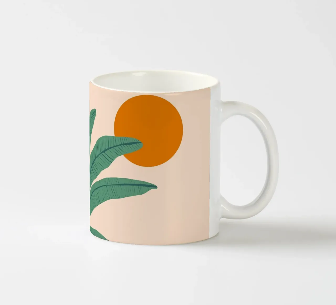 Palm Vibes Natura tropicale Giungla Foresta vintage tazza in ceramica da 83oranges