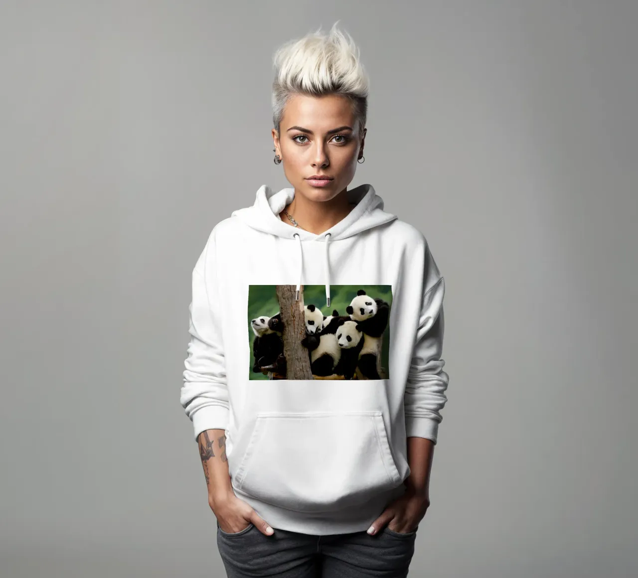 Poster animali 102 felpa con cappuccio da Korrie Lane