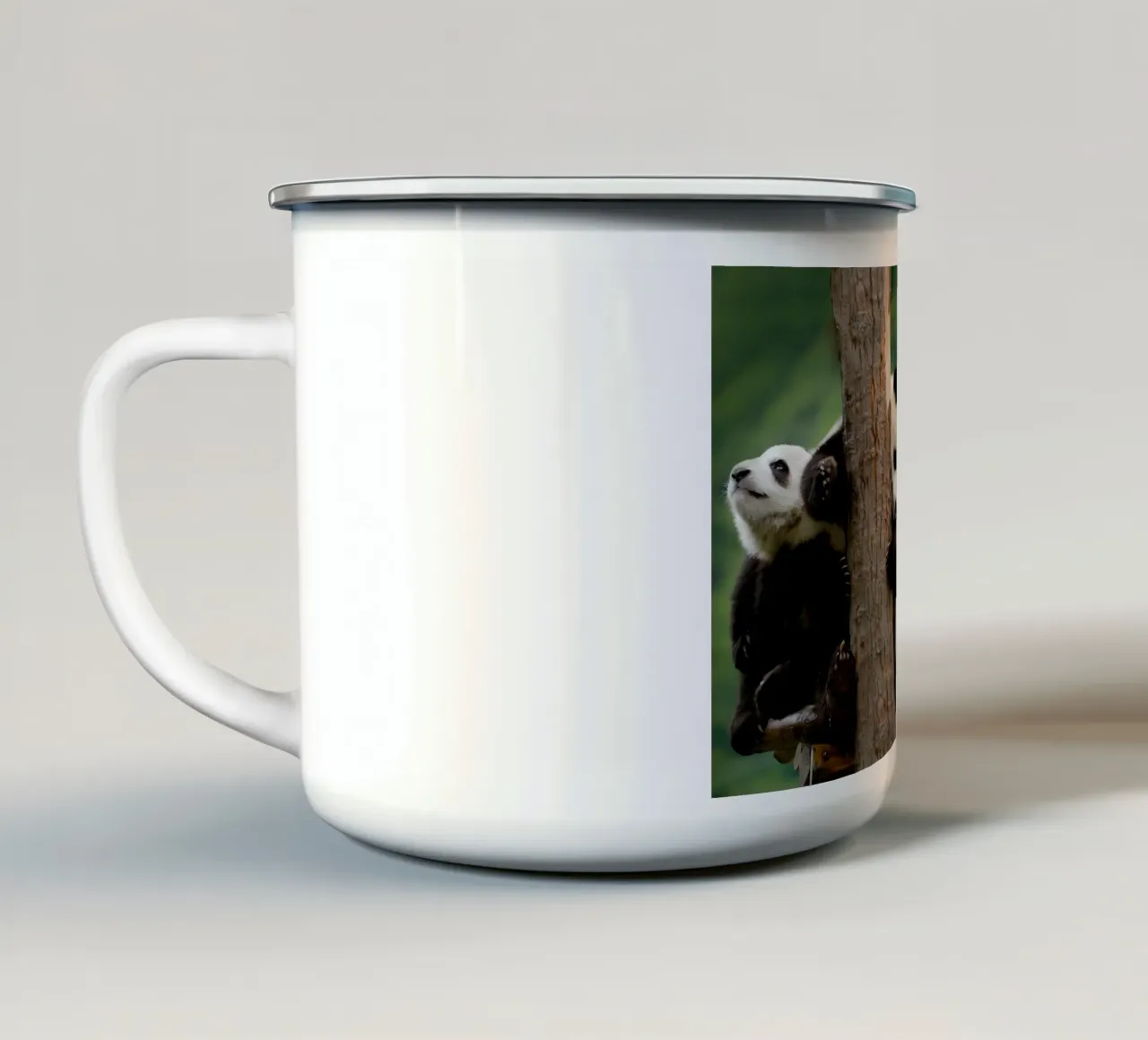 Poster animali 102 tazza in smalto da Korrie Lane