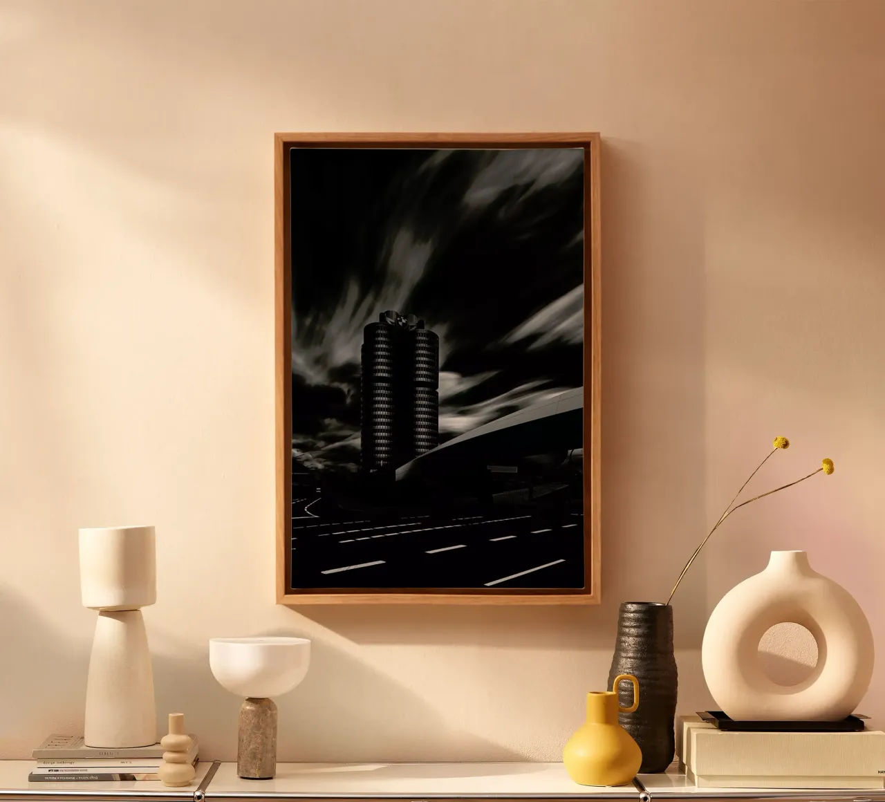 Zylinders canvas by Michael J. Reibert
