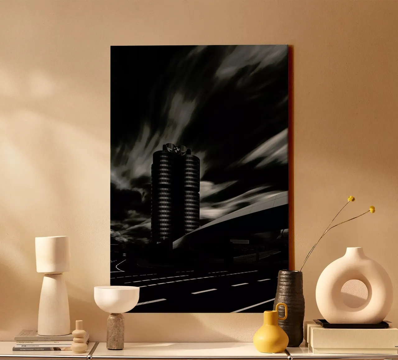 Zylinders canvas by Michael J. Reibert