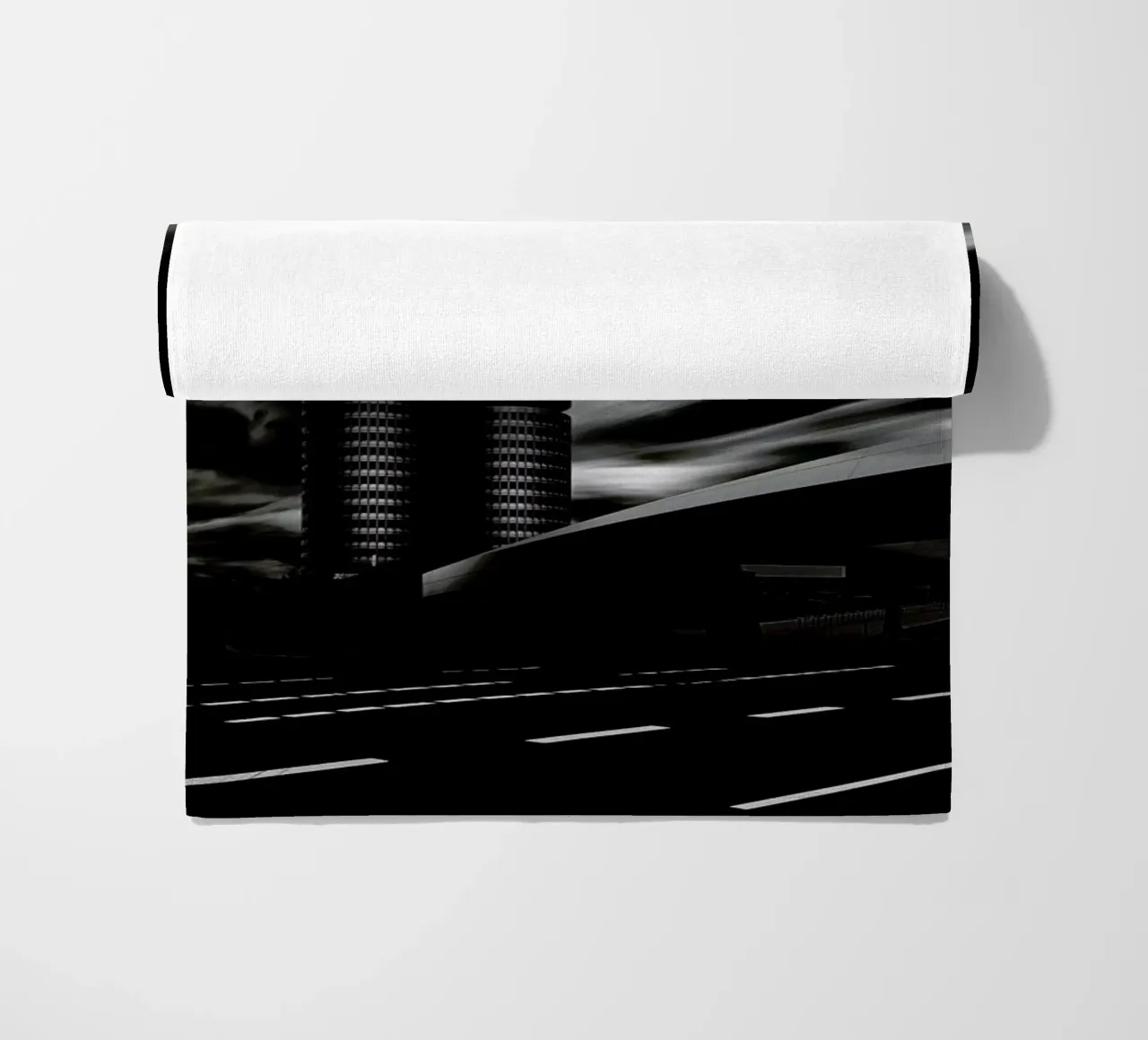 Zylinders beach towel by Michael J. Reibert