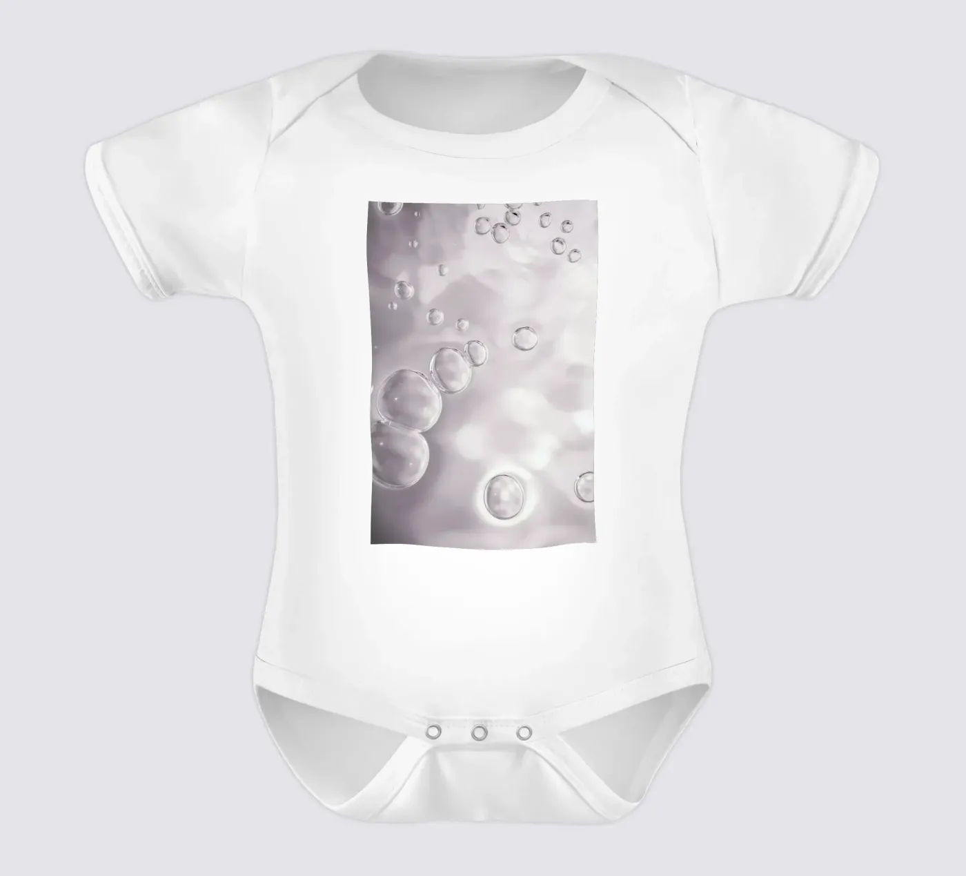 Bubbles body neonato maniche corte da Shot By Clint