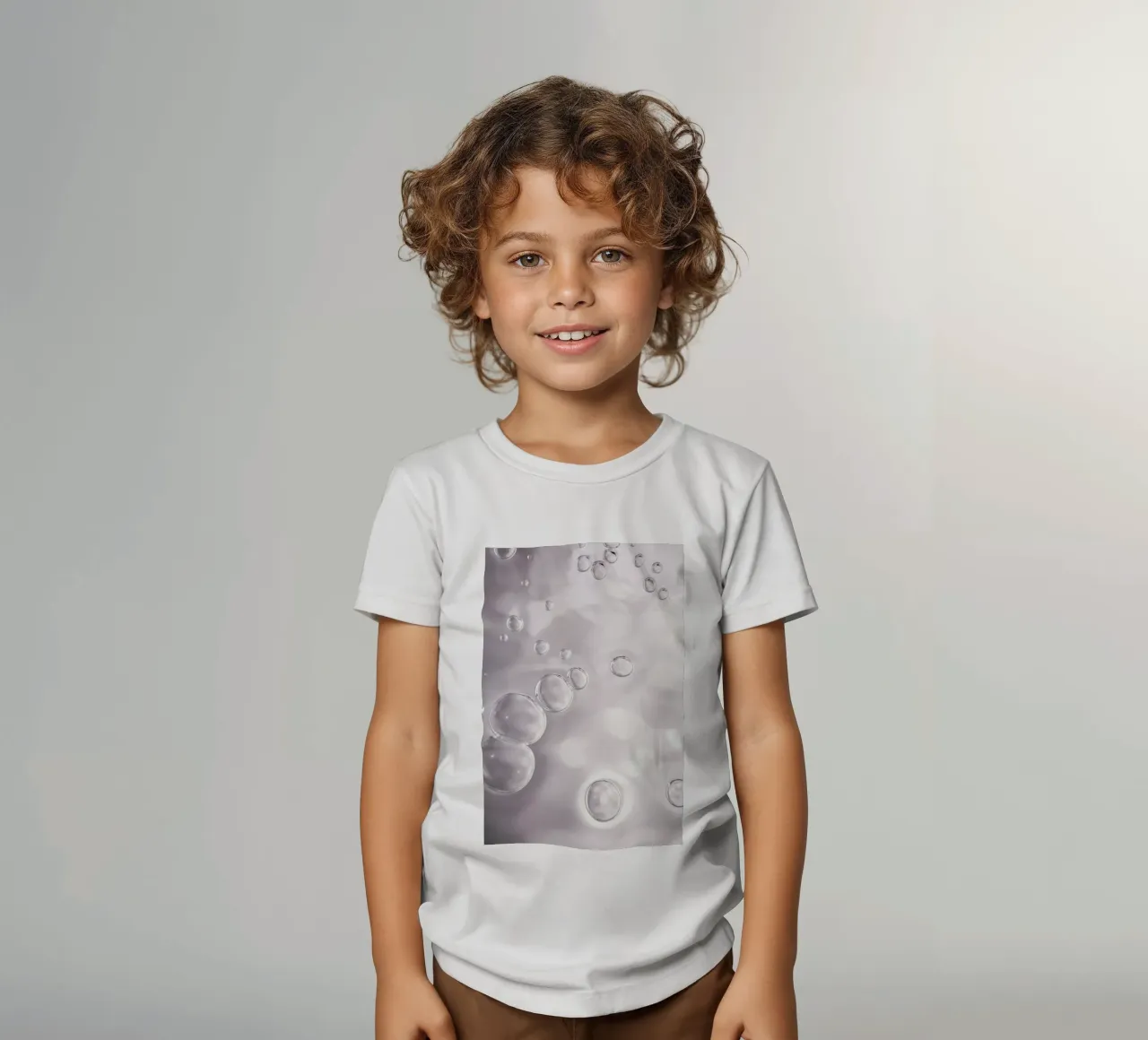 Bubbles t-shirt bambini da Shot By Clint