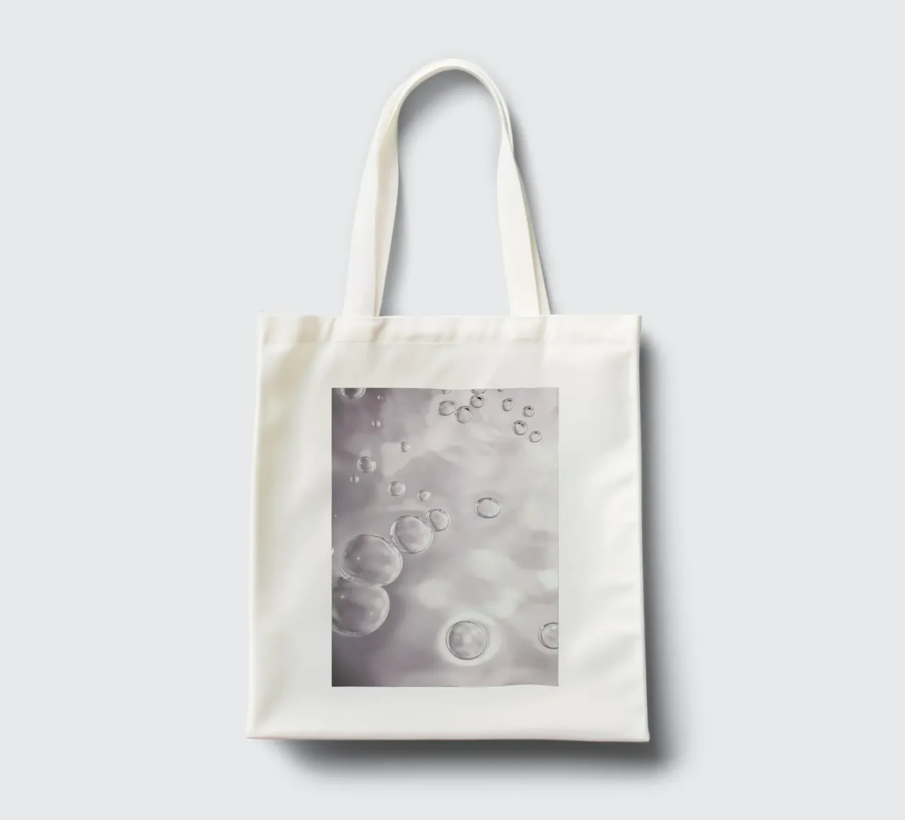 Bubbles borsa in juta da Shot By Clint
