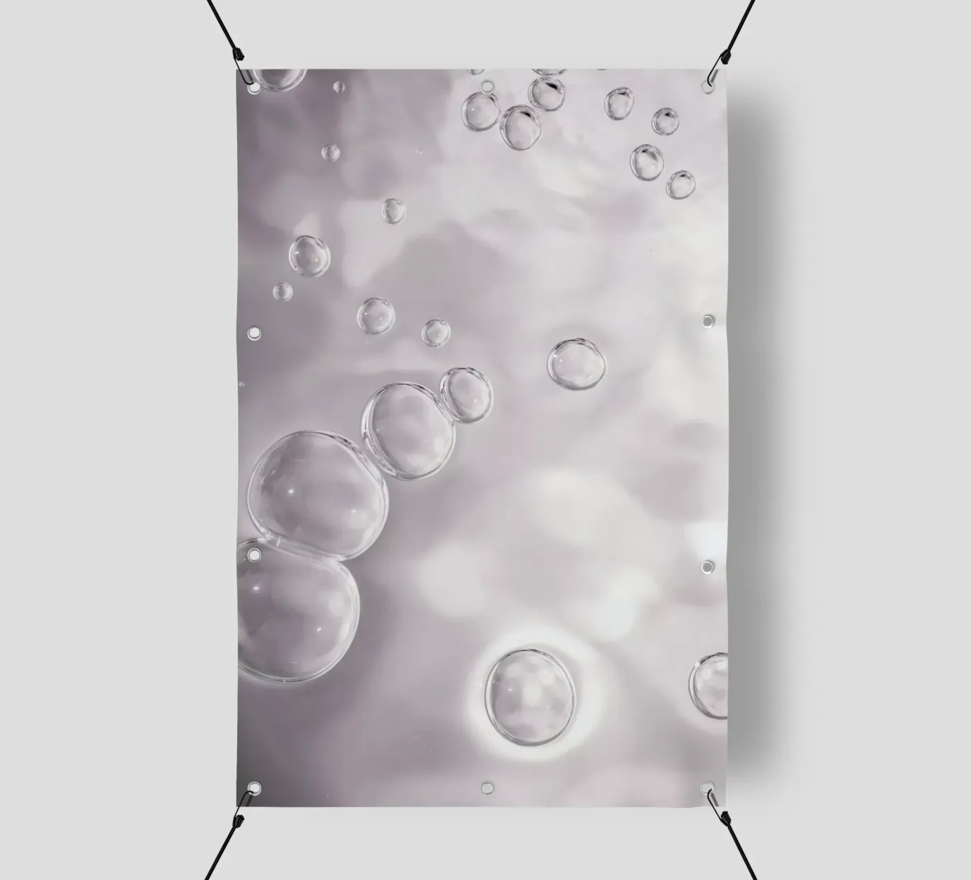 Bubbles PVC Plane von Shot By Clint