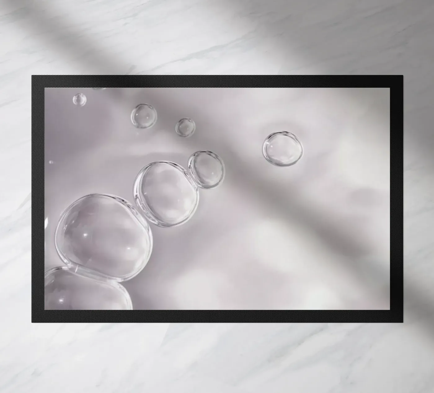 Bubbles deurmat van Shot By Clint