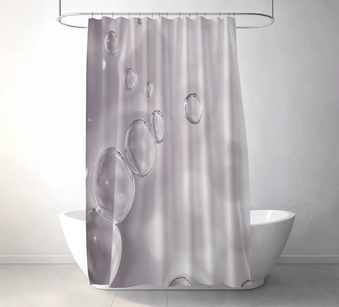 Bubbles Duschvorhang von Shot By Clint