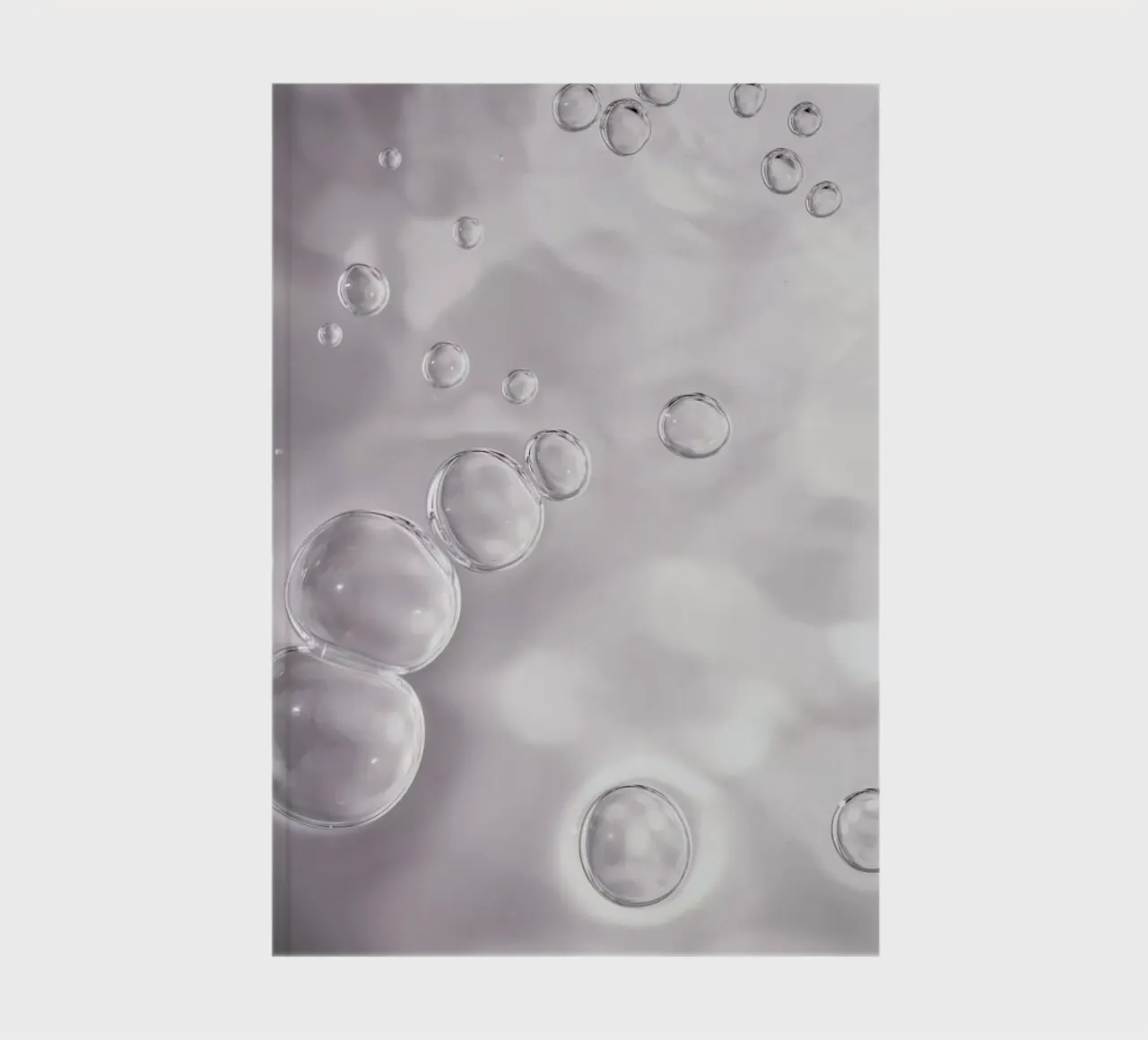 Bubbles notebook by Shot By Clint