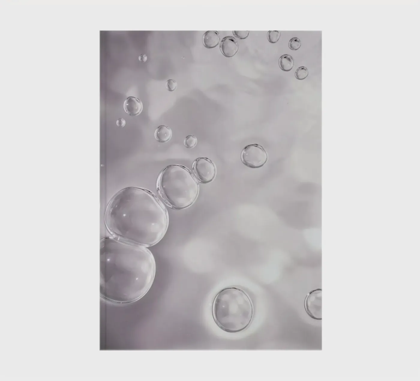 Bubbles notebook by Shot By Clint