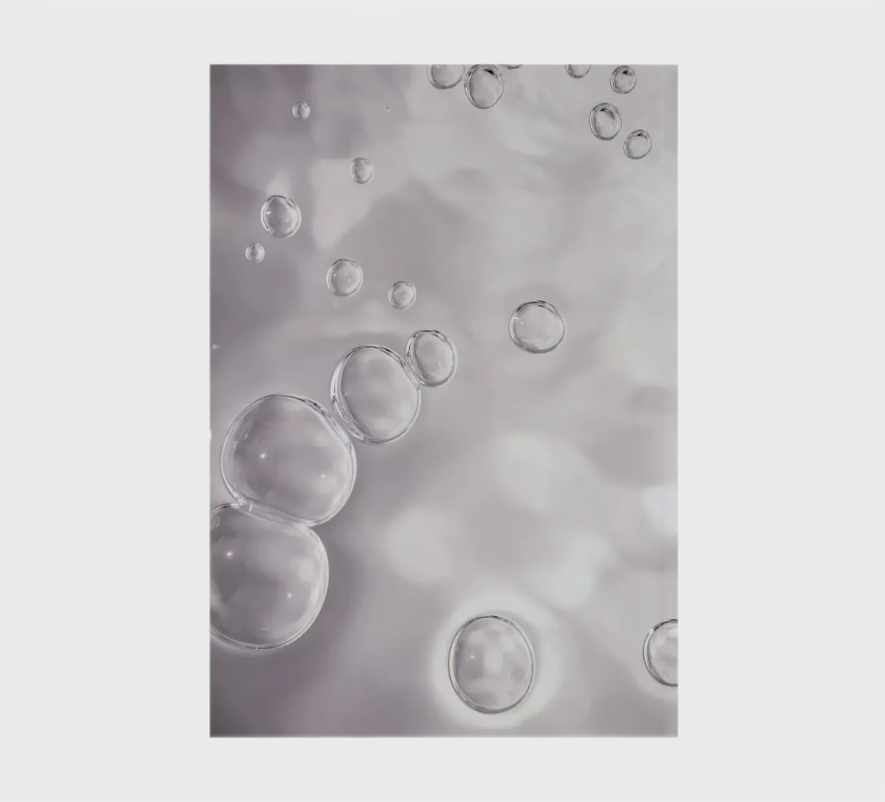 Bubbles notebook by Shot By Clint