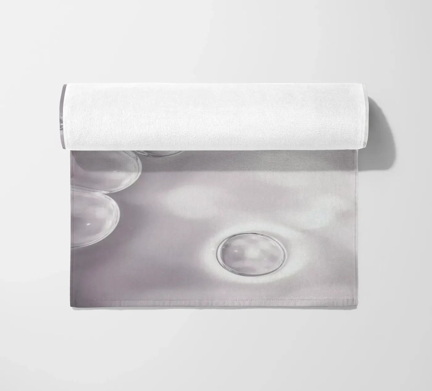 Bubbles beach towel by Shot By Clint