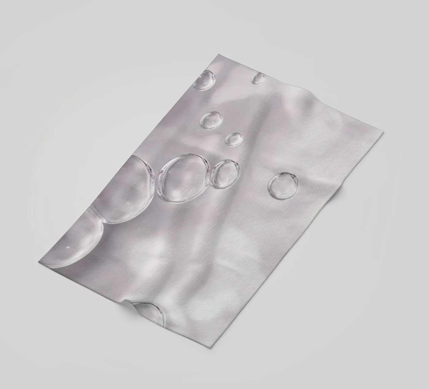 Bubbles beach towel by Shot By Clint