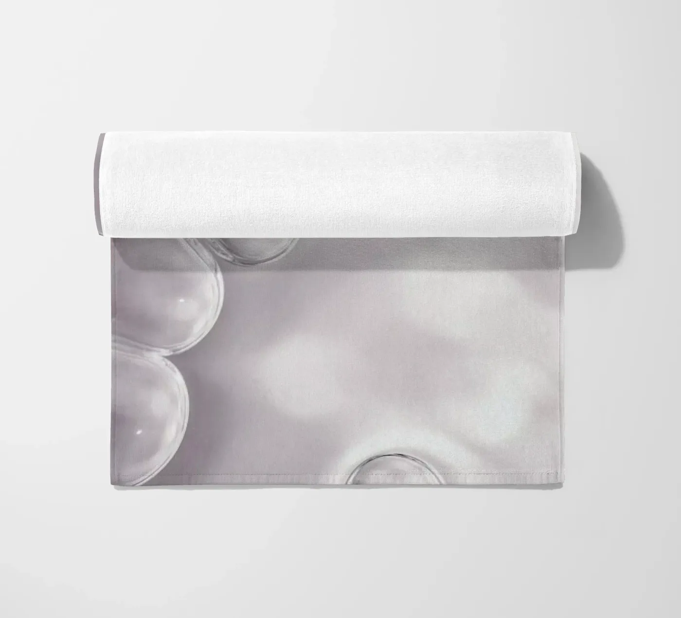 Bubbles beach towel by Shot By Clint