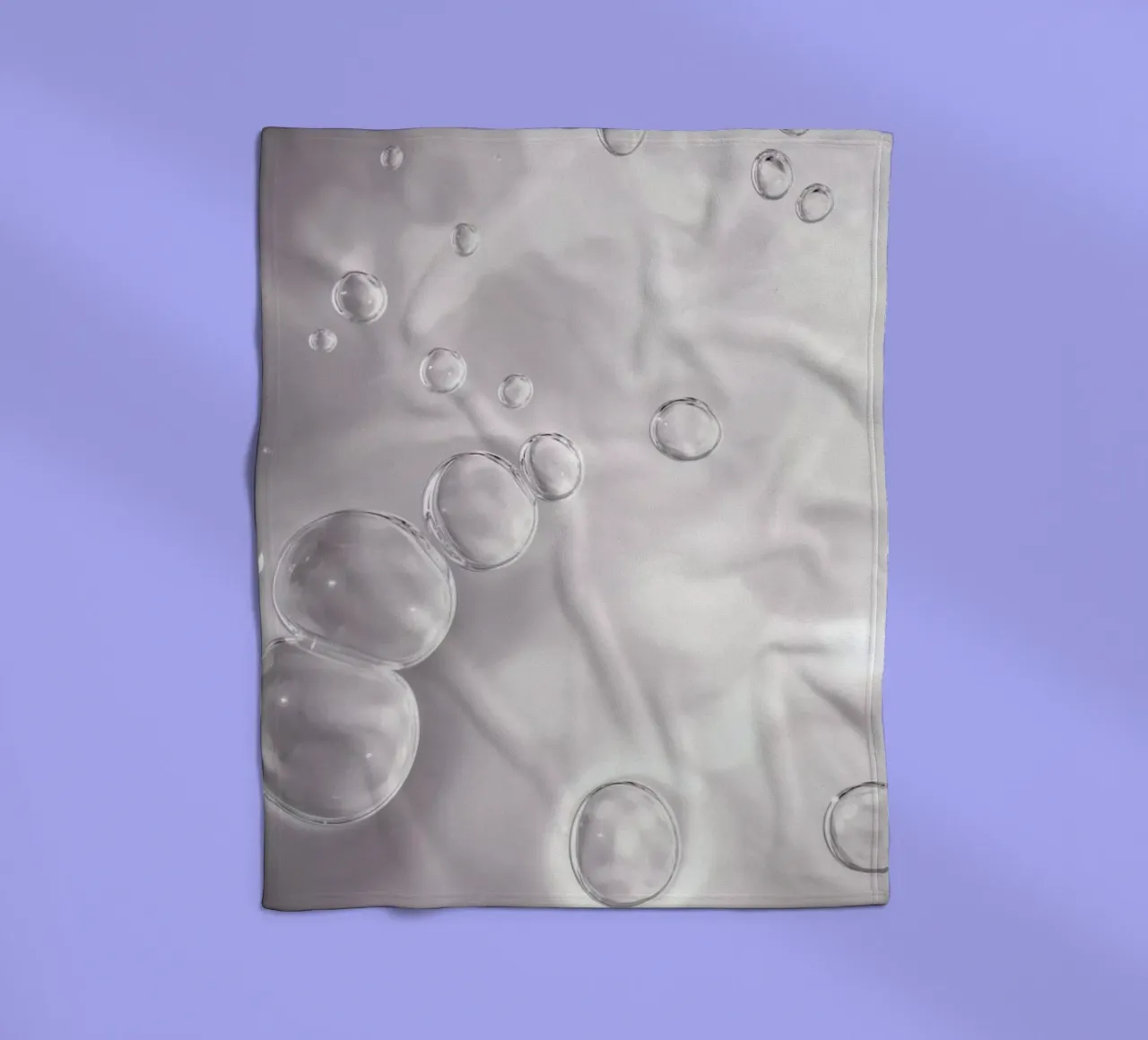 Bubbles fleecedeken van Shot By Clint