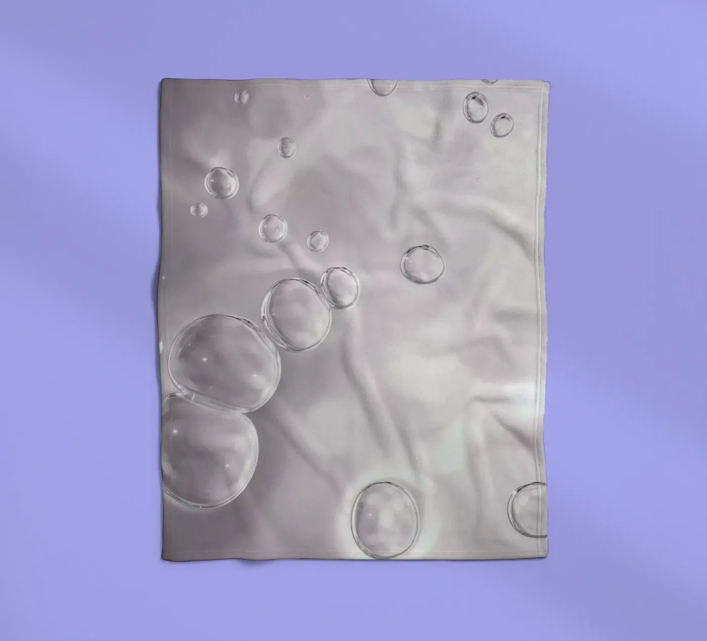 Bubbles Fleecedecke von Shot By Clint