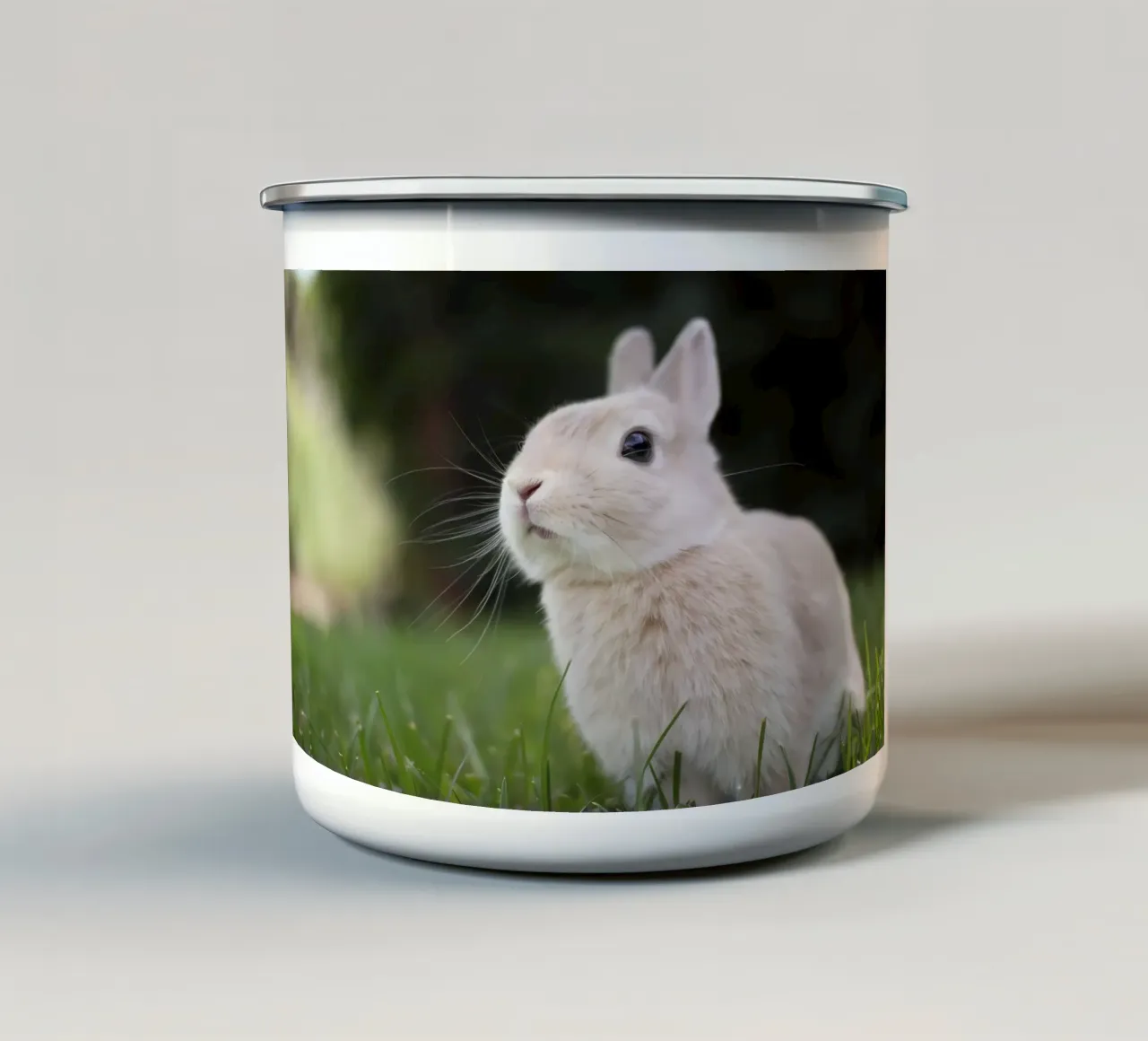 Poster animali 112 tazza in smalto da Korrie Lane