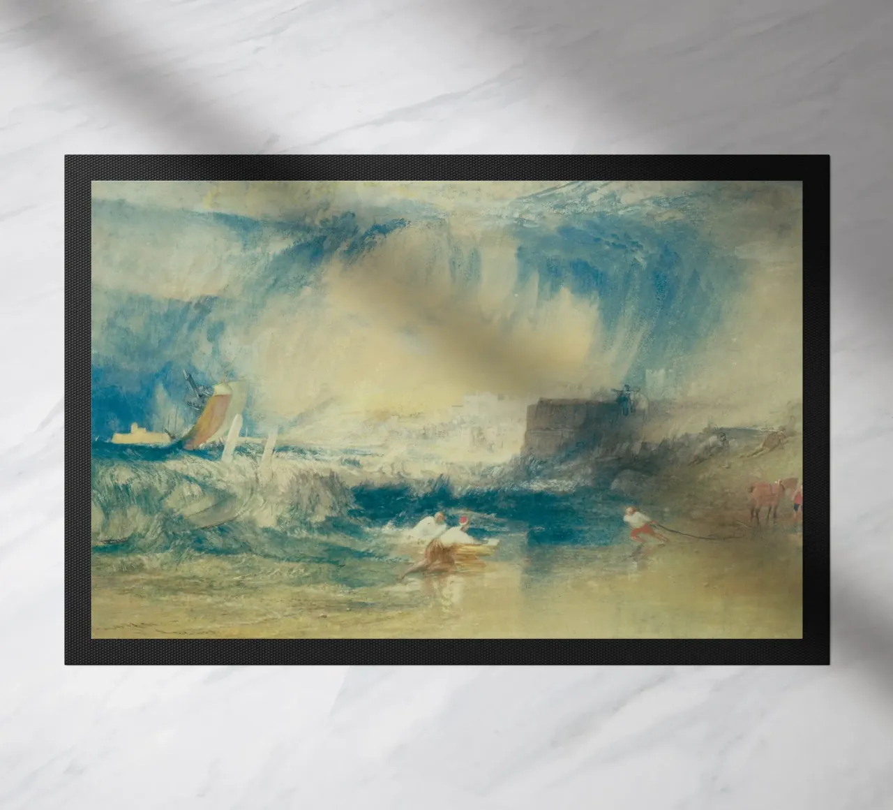 Joseph Mallord William Turner - Lyme Regis zerbino da Timeless Artworks