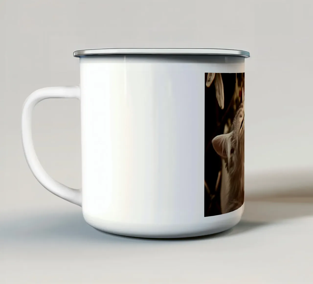 Poster animali 113 tazza in smalto da Korrie Lane