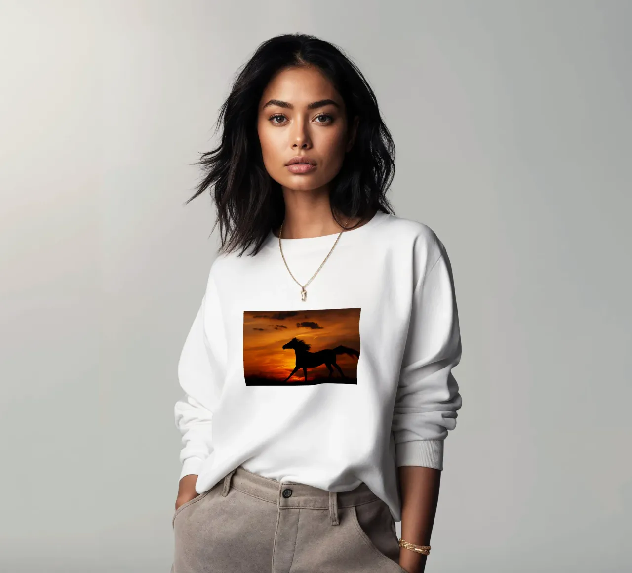 Dierenposter 114 sweatshirt van Korrie Lane