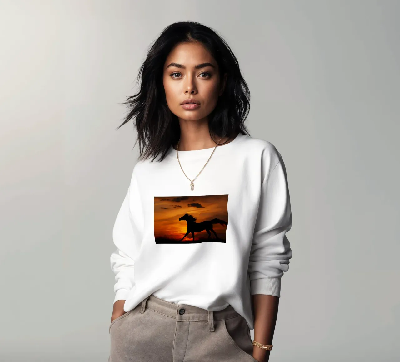 Dierenposter 114 sweatshirt van Korrie Lane