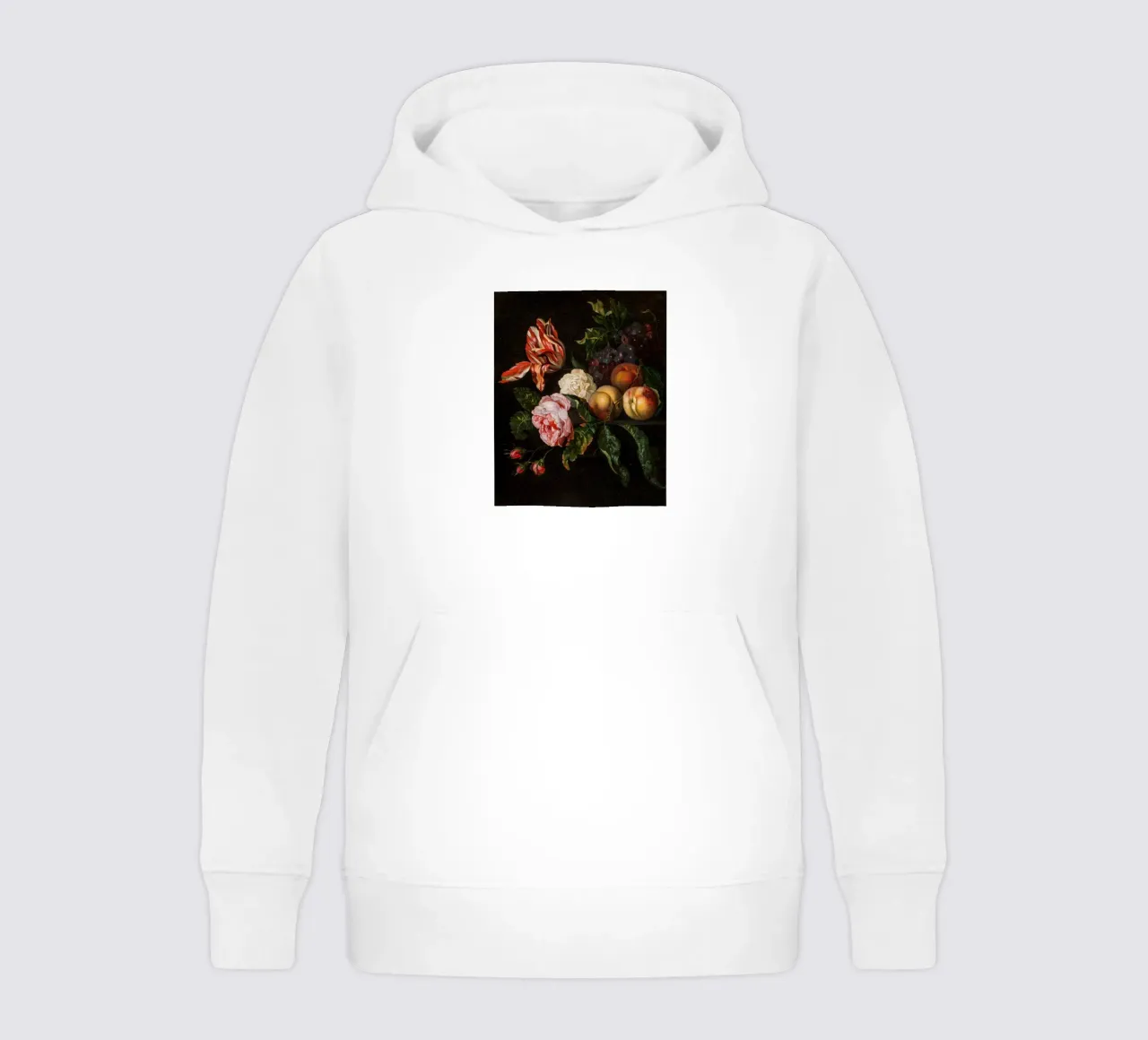 Ernest Stuven Natura morta con pesche felpa bambino con cappuccio da Timeless Artworks