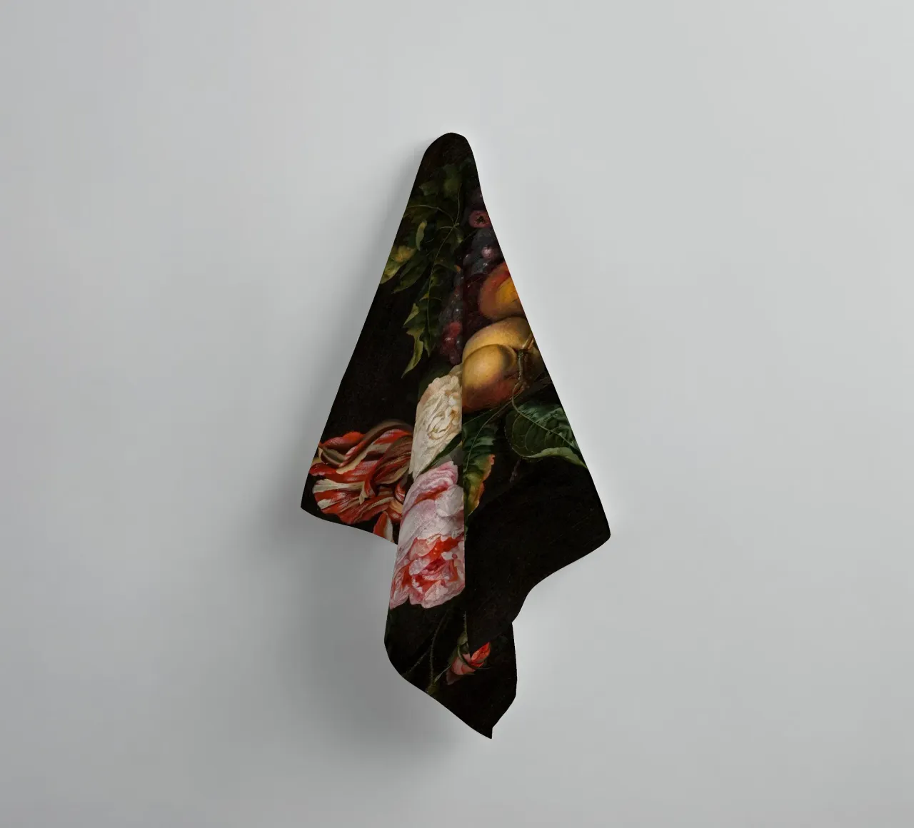 Ernest Stuven Natura morta con pesche asciugamano da bagno da Timeless Artworks